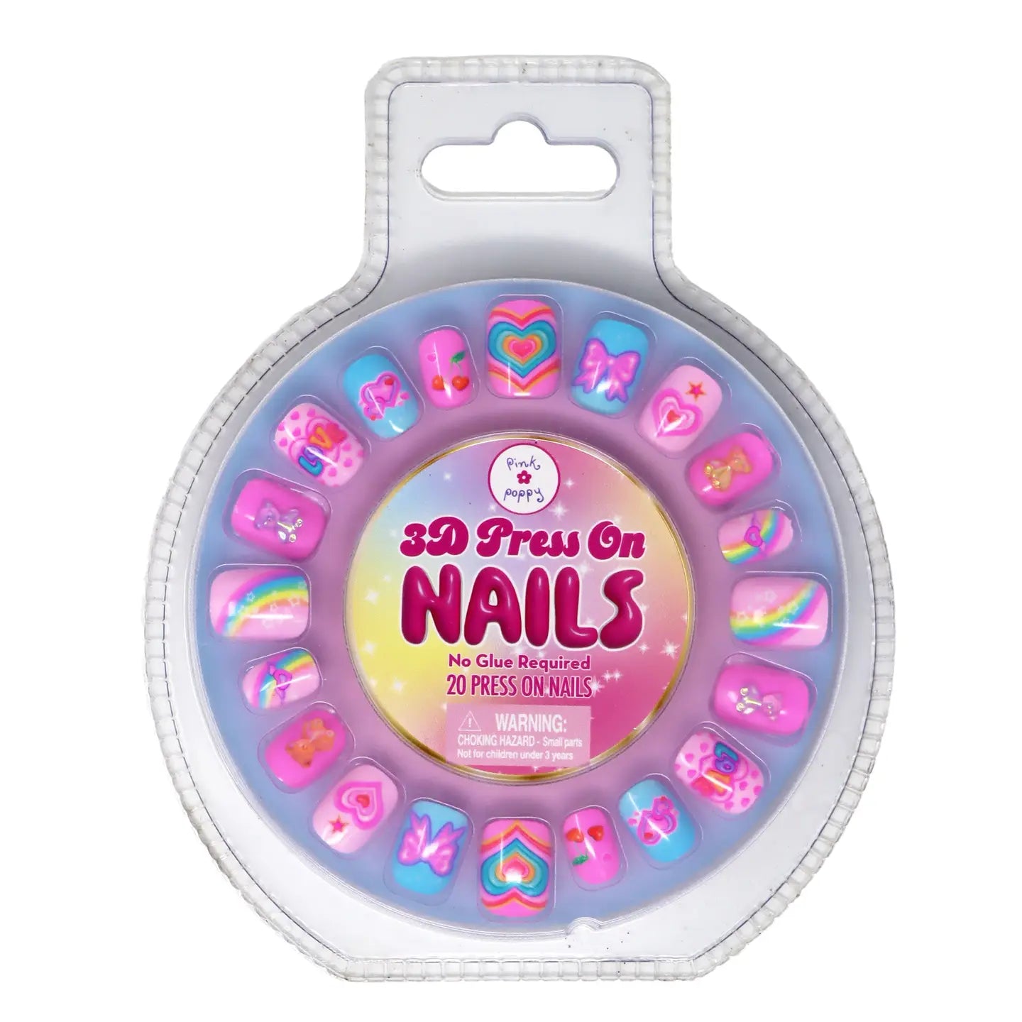 3D Gummy Bear Press On Nails, Feathered Farmhouse