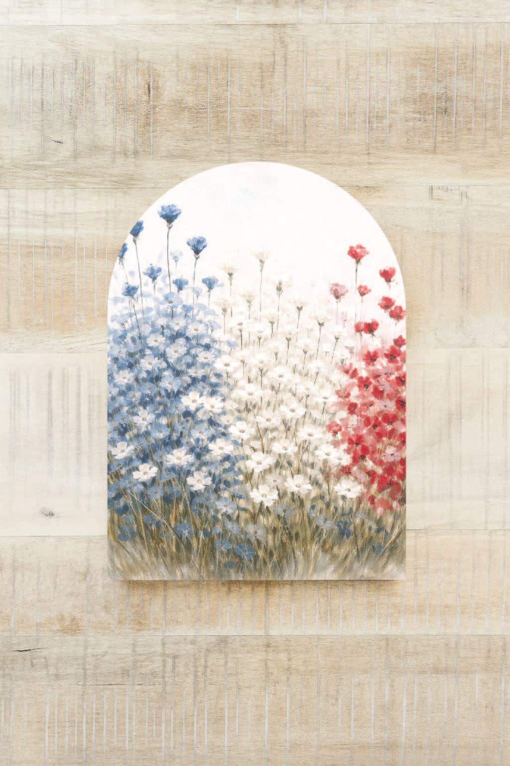 Americana Wildflowers Arch, Feathered Farmhouse