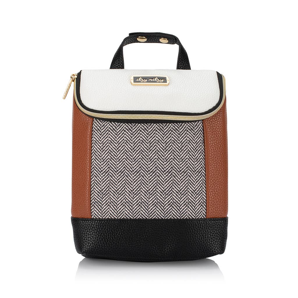 Coffee & Cream Chill Like A Boss™ Bottle Bag, Feathered Farmhouse