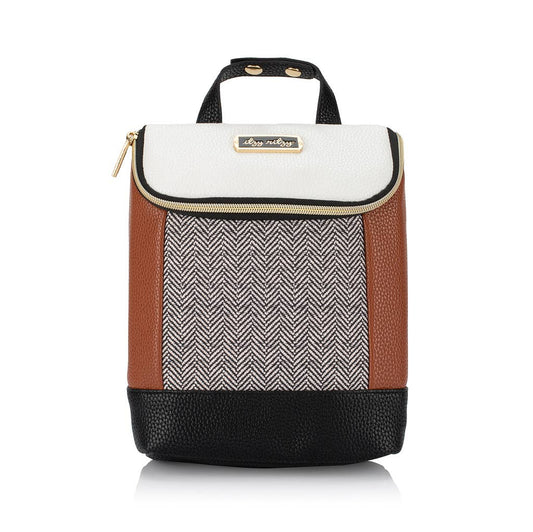 Coffee & Cream Chill Like A Boss™ Bottle Bag, Feathered Farmhouse