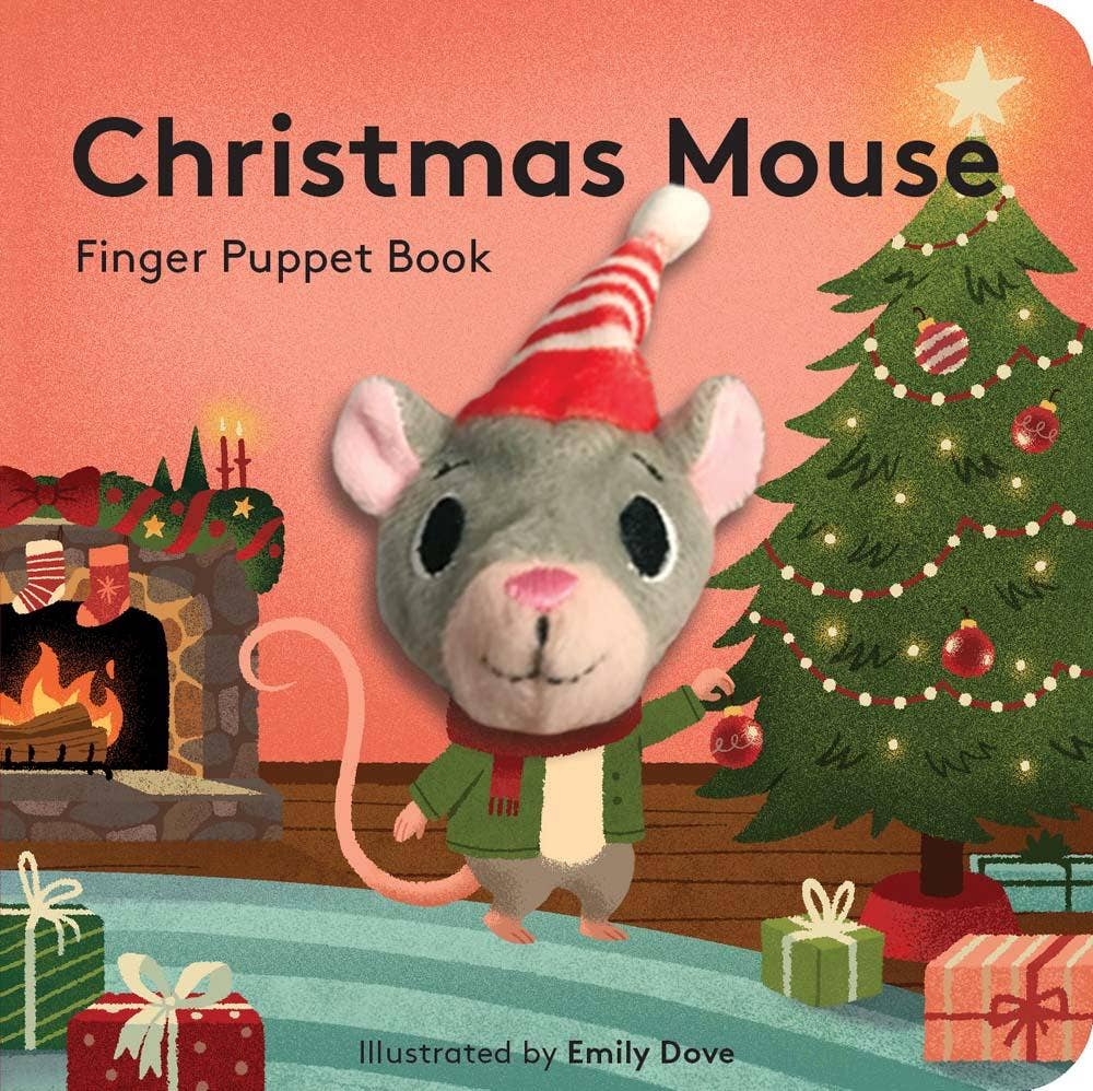 Christmas Mouse Finger Puppet Book, Feathered Farmhouse