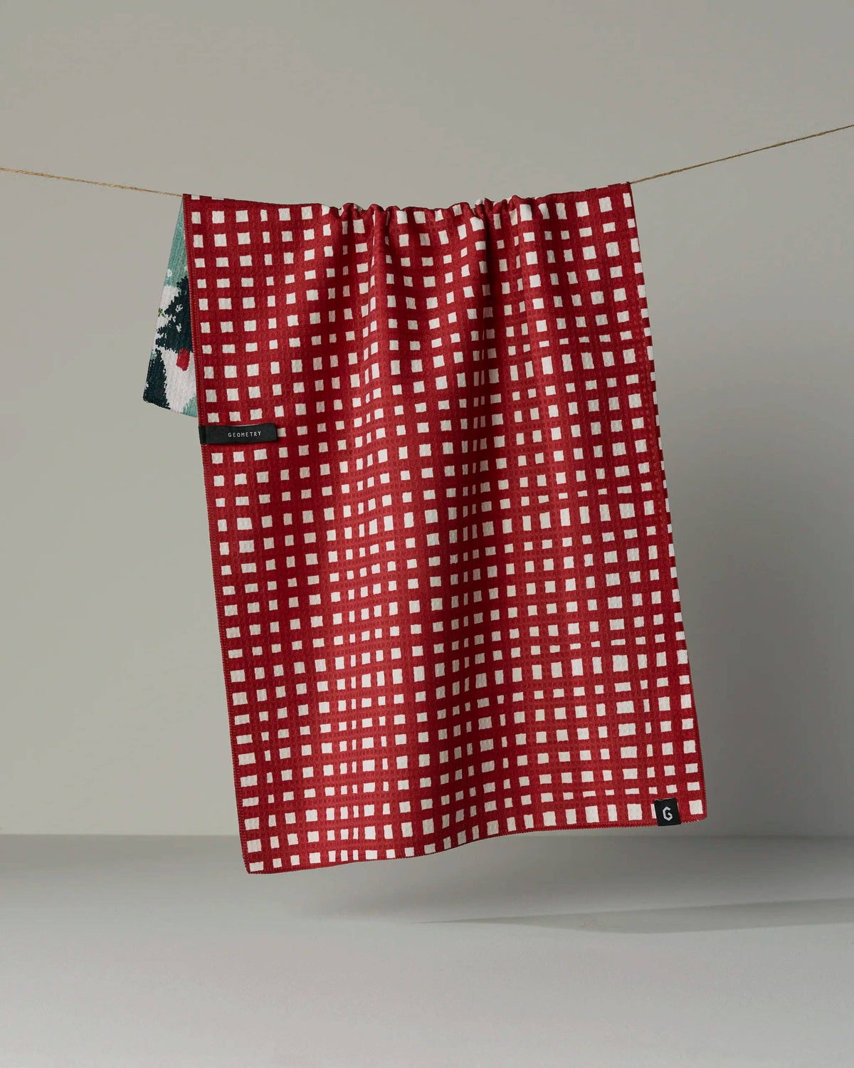 Pine Parade Luxe Kitchen Towel, Feathered Farmhouse
