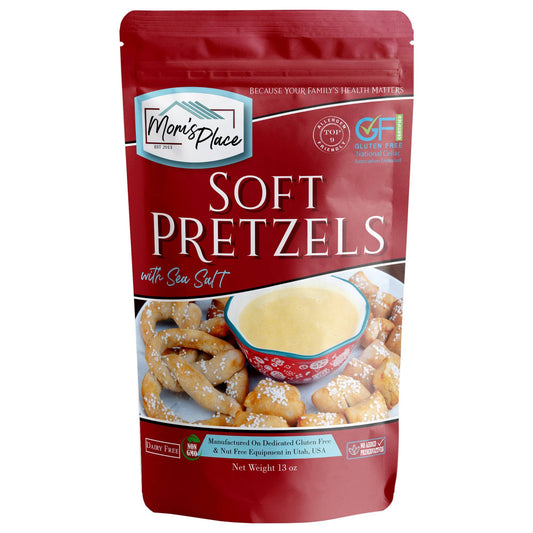 Gluten-Free Soft Pretzels with Sea Salt Mix, Feathered Farmhouse