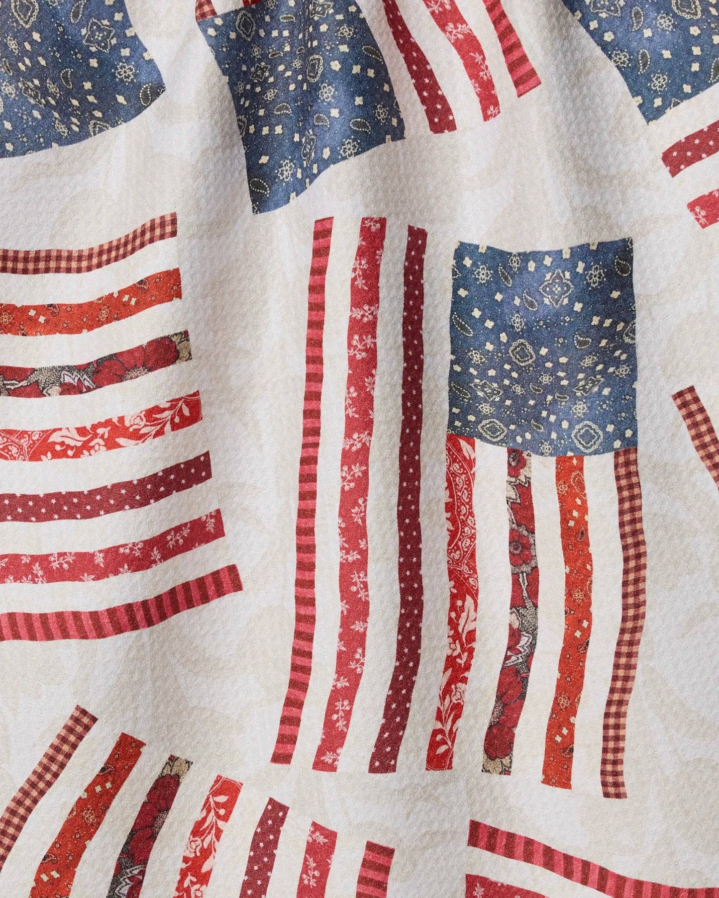 Patchwork Pride Tea Towel, Feathered Farmhouse