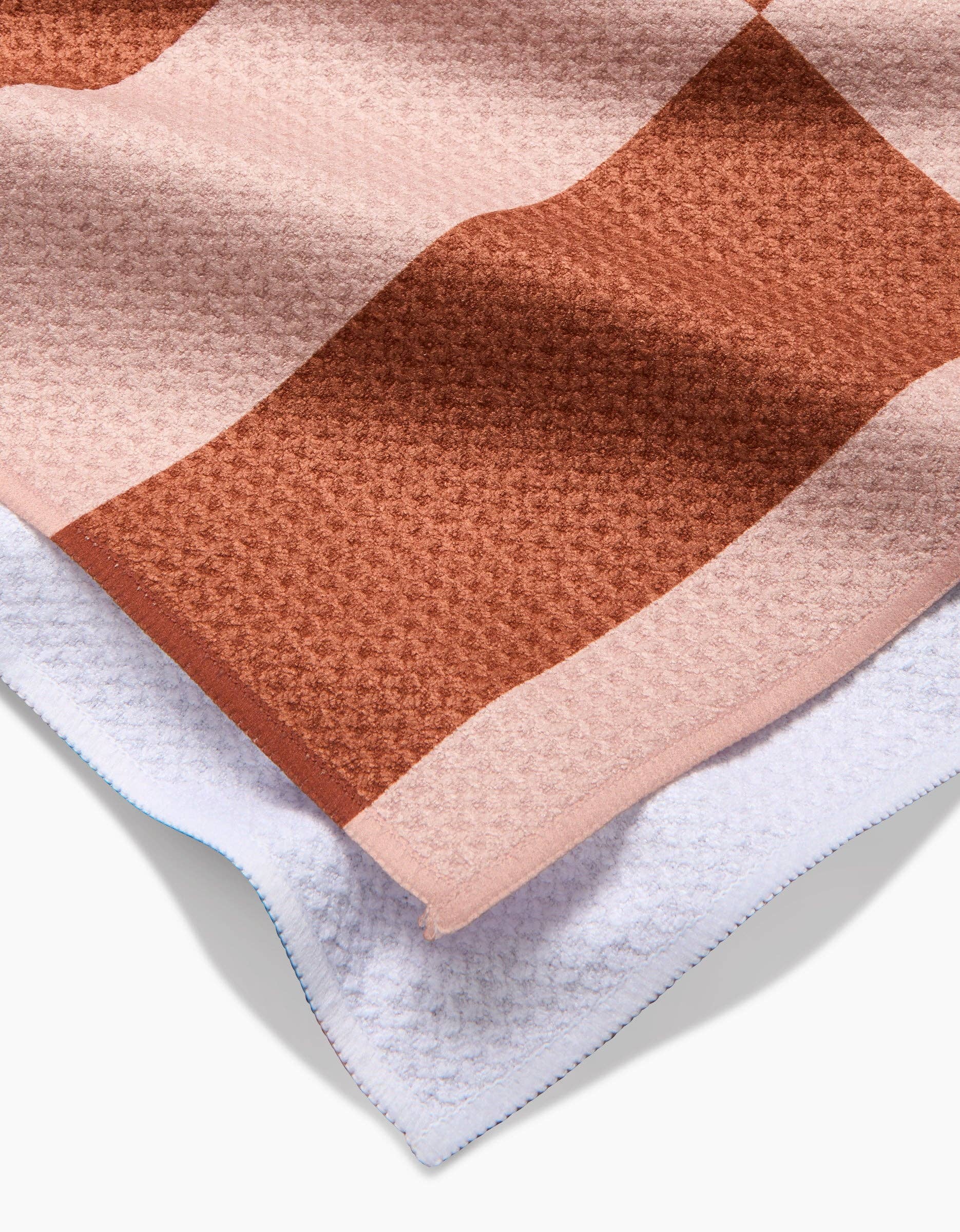 Cabin Plaid Tea Towel, Feathered Farmhouse