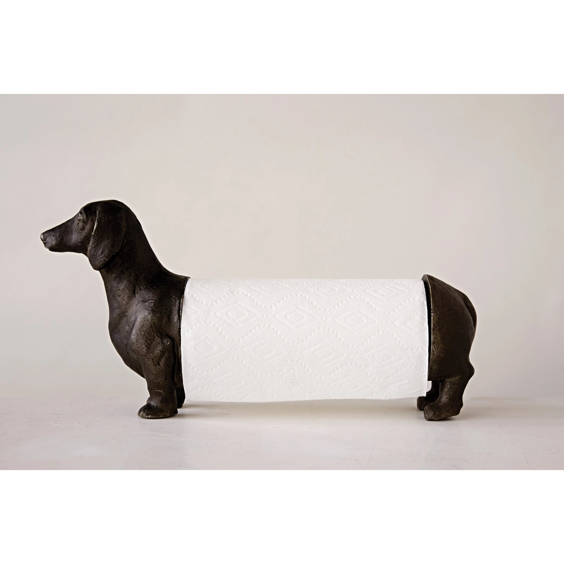 Dog Paper Towel Holder, The Feathered Farmhouse