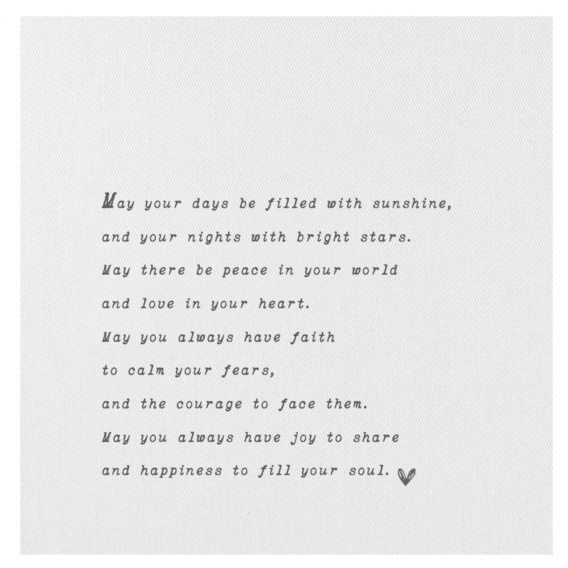 Inspirational Quote Mini Canvas, Feathered Farmhouse