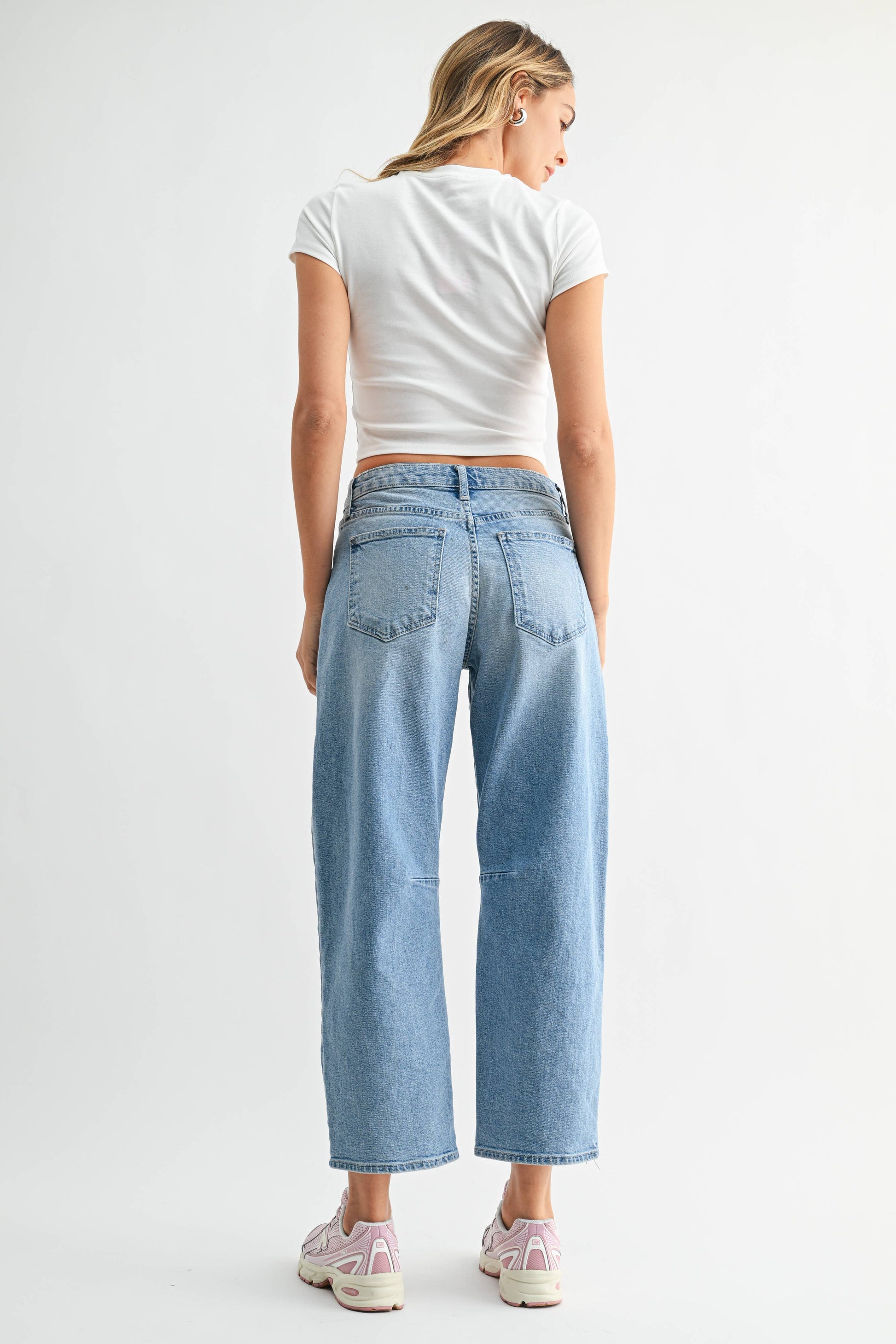 Utility Seamed Barrel, Feathered Farmhouse