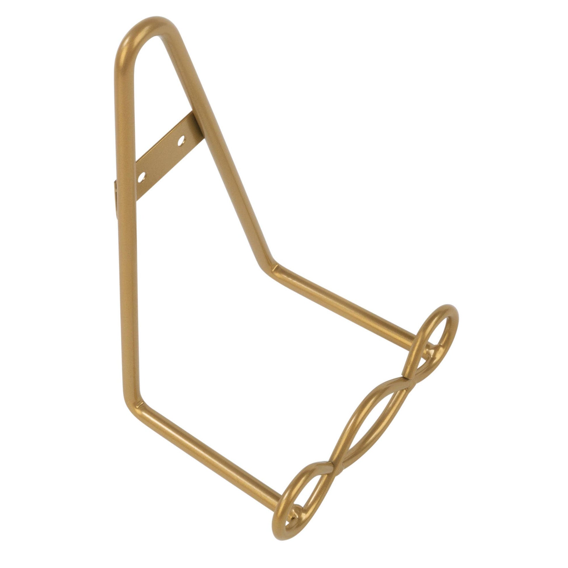 Large Loop Design Wall or Tabletop Rack, Feathered Farmhouse