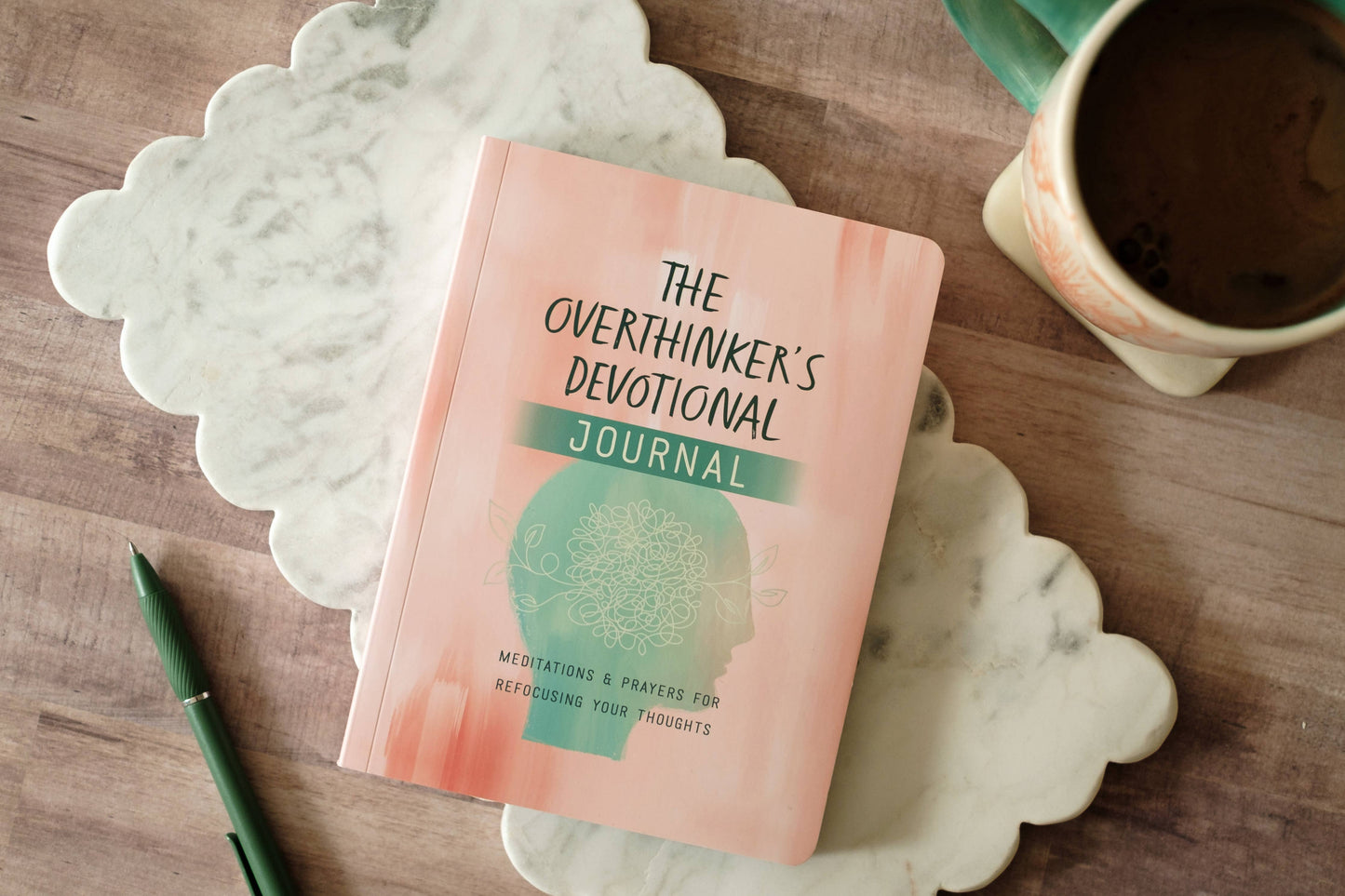 The Overthinker's Devotional Journal, Feathered Farmhouse