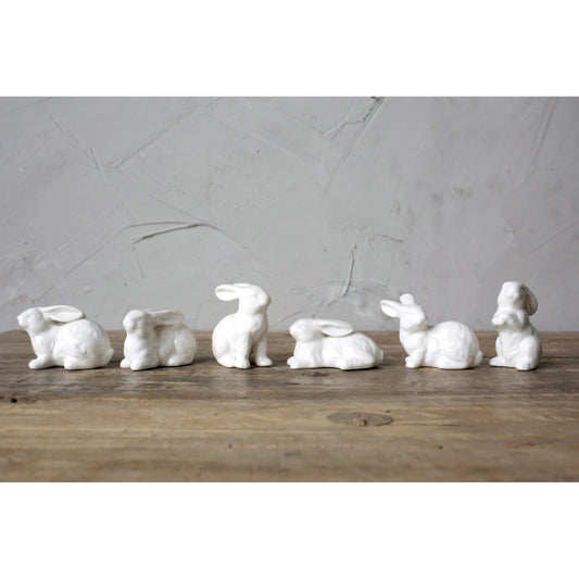 Ceramic Bunnies, The Feathered Farmhouse