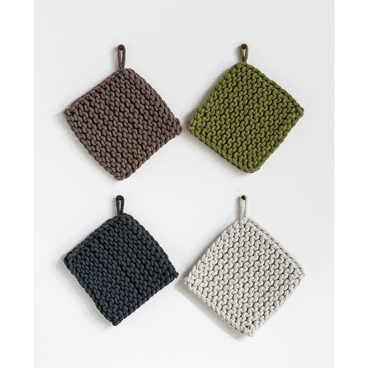 Crocheted Pot Holder, The Feathered Farmhouse