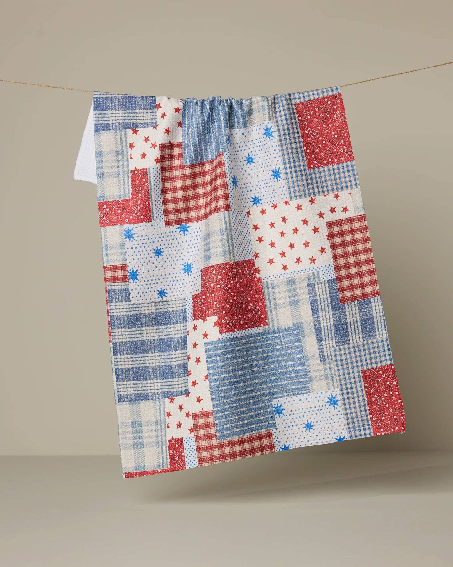 Stars and Stitches Tea Towel, Feathered Farmhouse