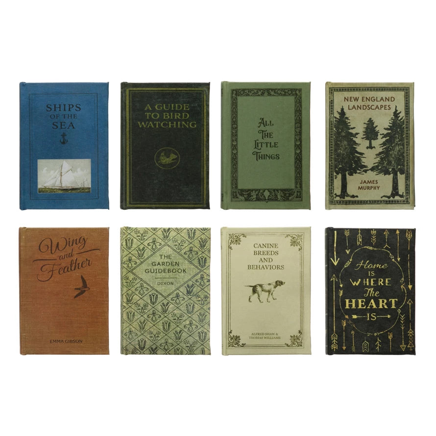 Book Storage Box, Feathered Farmhouse