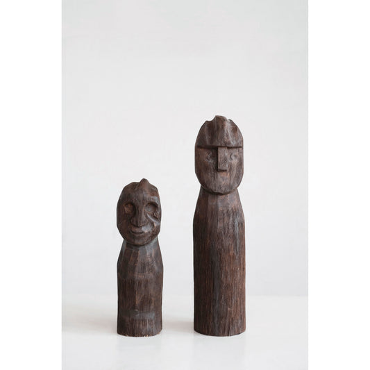 Hand-Carved Mango Wood Figure