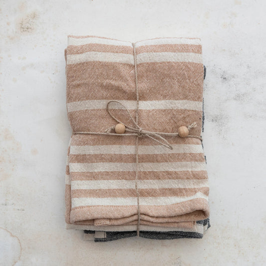 Striped Tea Towels, The Feathered Farmhouse