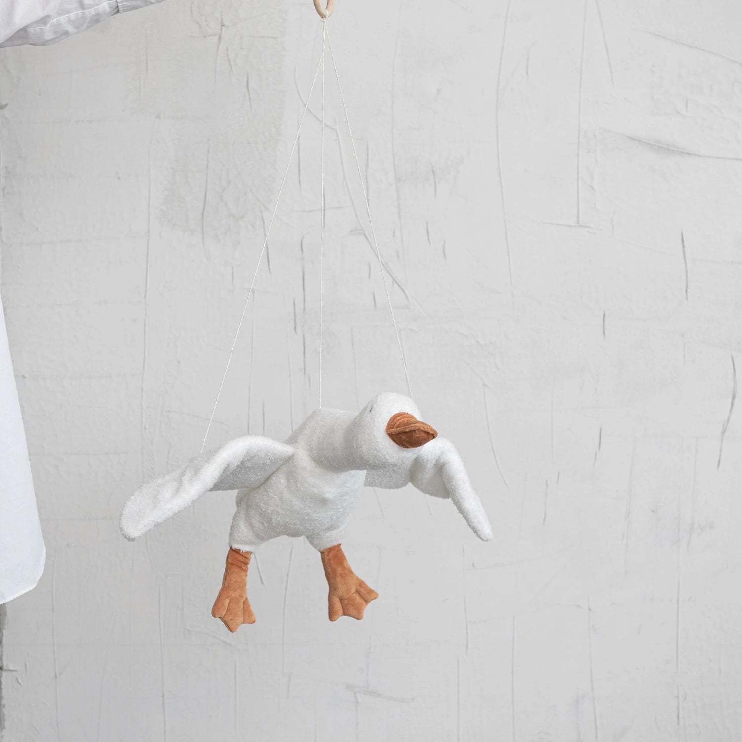 Hanging Plush Goose, The Feathered Farmhouse