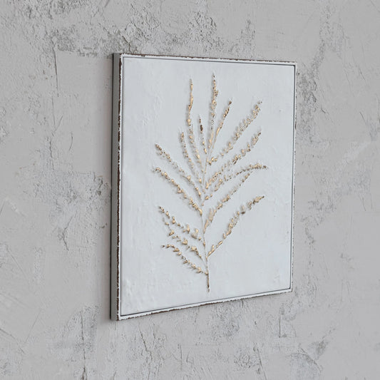 Embossed Metal Wall Decor, The Feathered Farmhouse