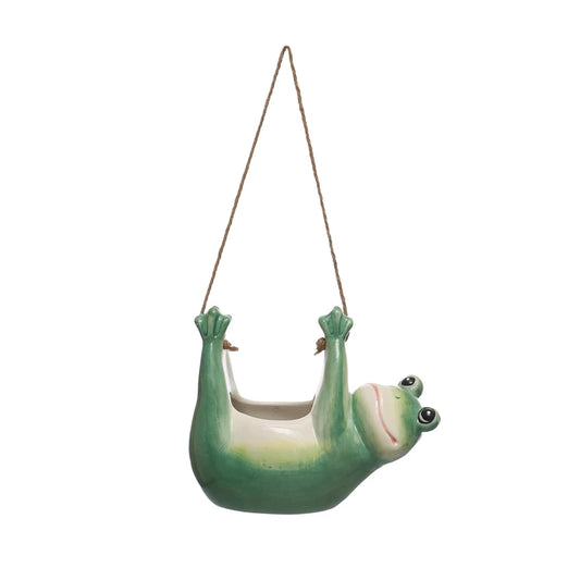 Hanging Frog Planter