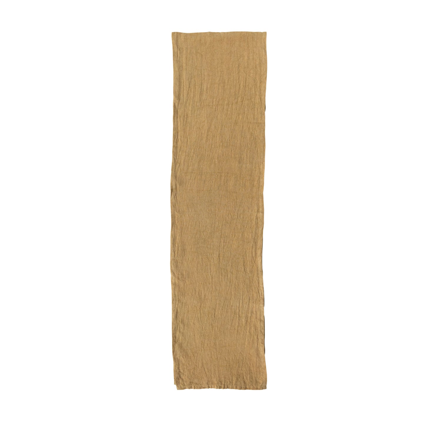 Stonewashed Linen Table Runner, Feathered Farmhouse