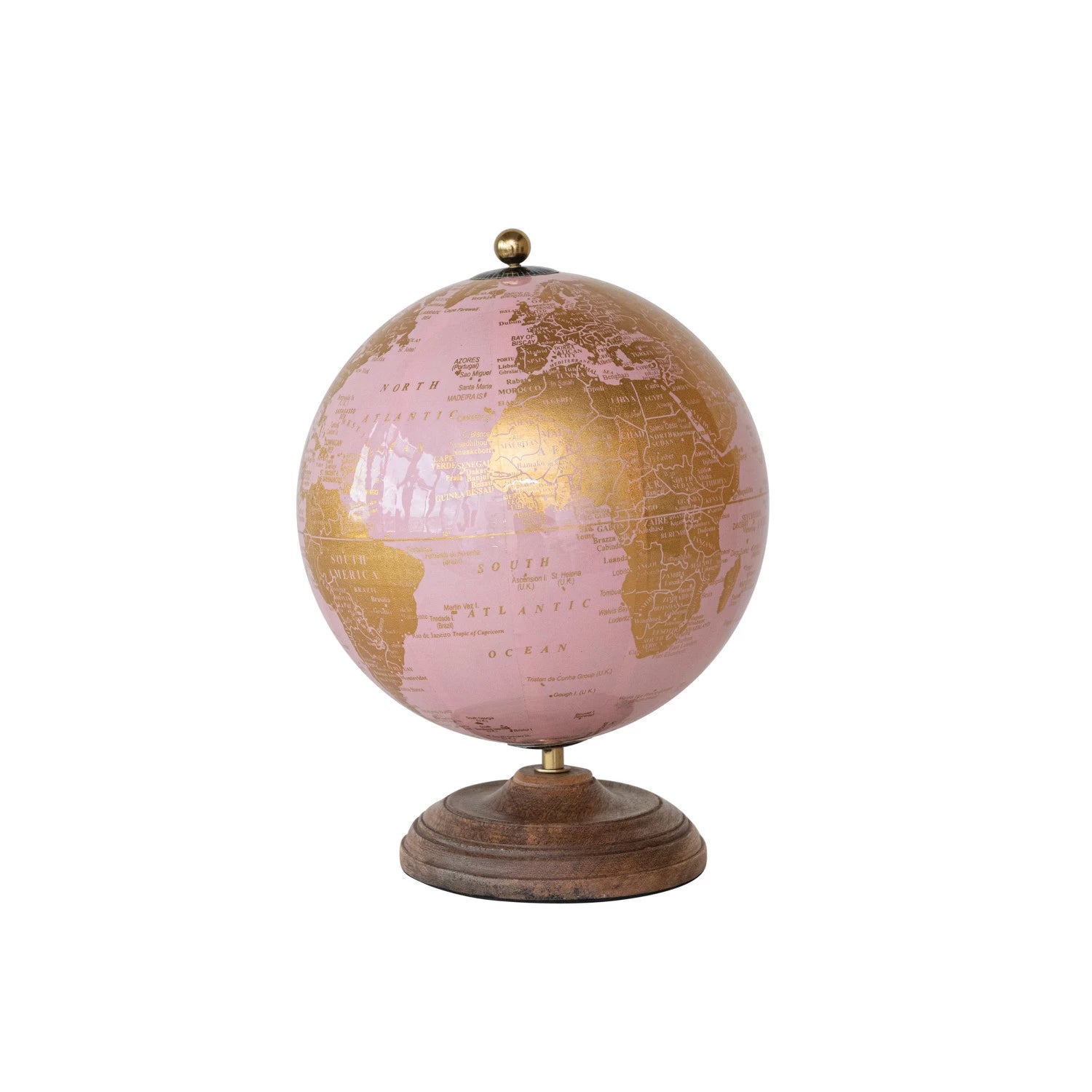 Pink Globe, The Feathered Farmhouse