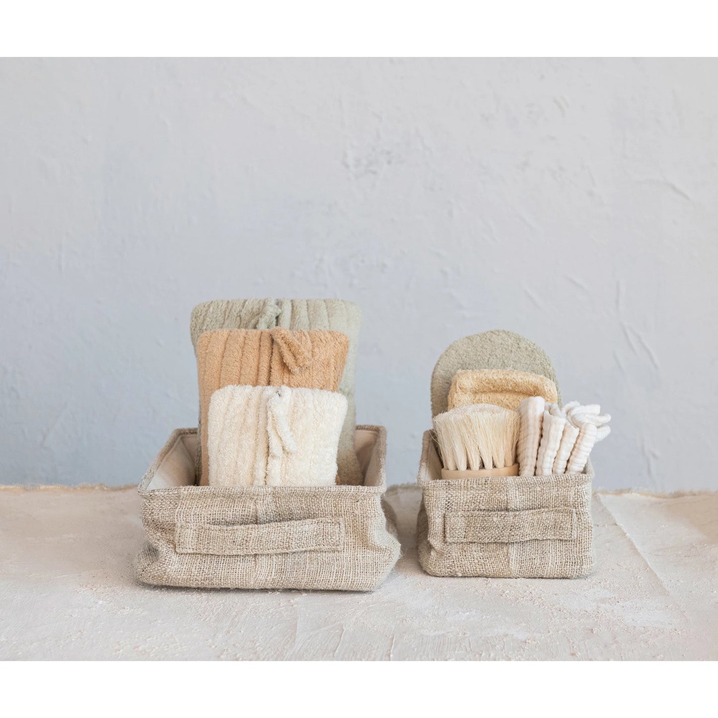 Woven Wire Basket, Feathered Farmhouse