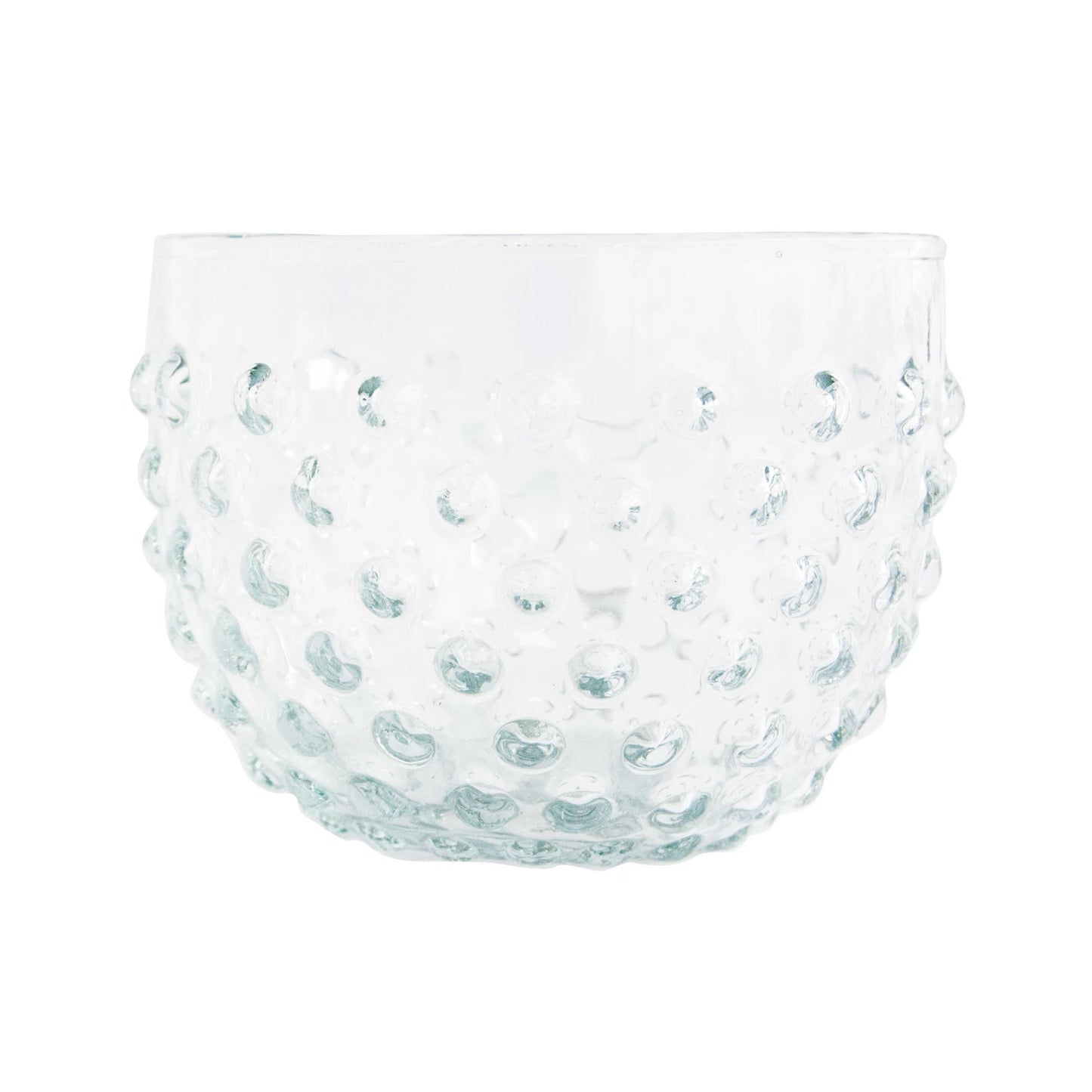 Glass Hobnail Bowl, The Feathered Farmhouse