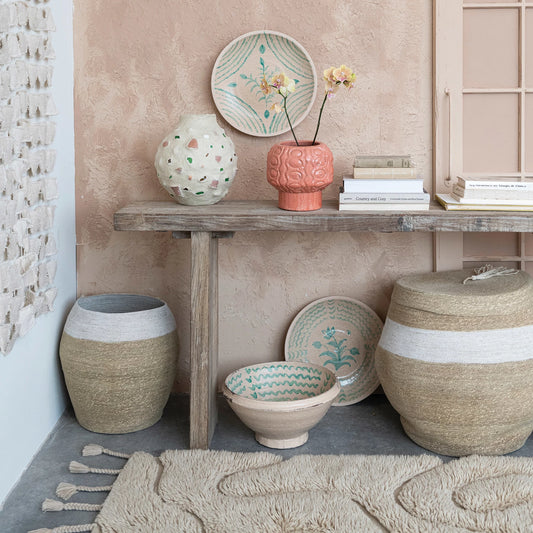 Reclaimed Wood Console Table, Feathered Farmhouse