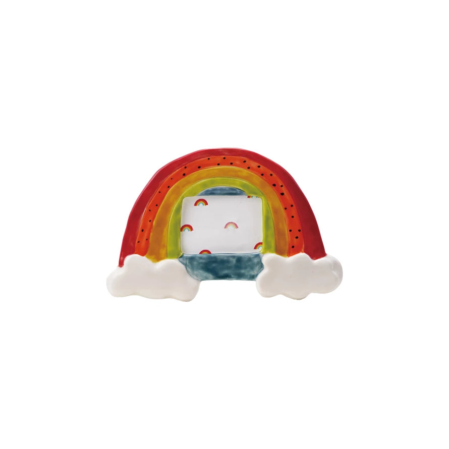 Rainbow Photo Frame, Feathered Farmhouse