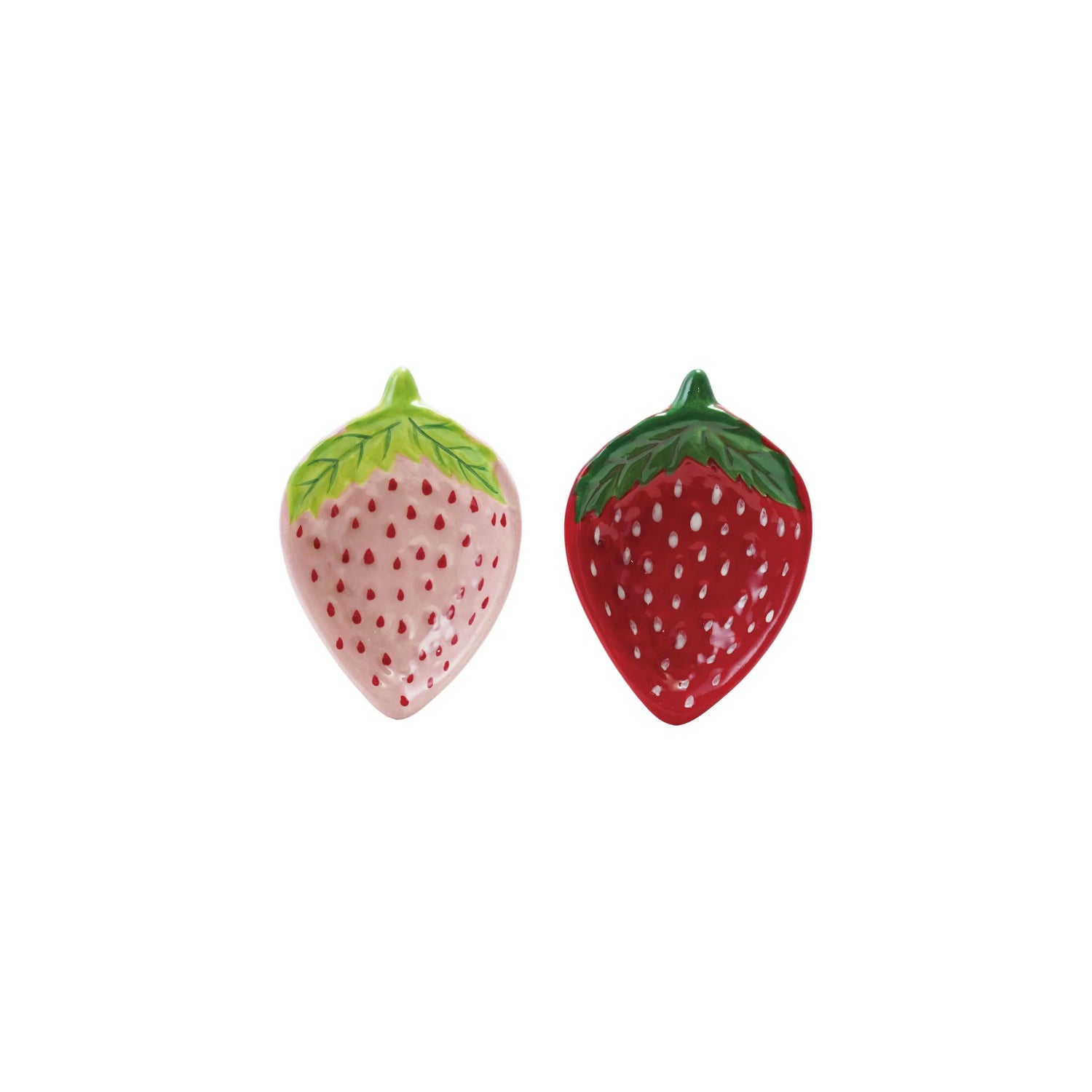 Strawberry Dish, Feathered Farmhouse