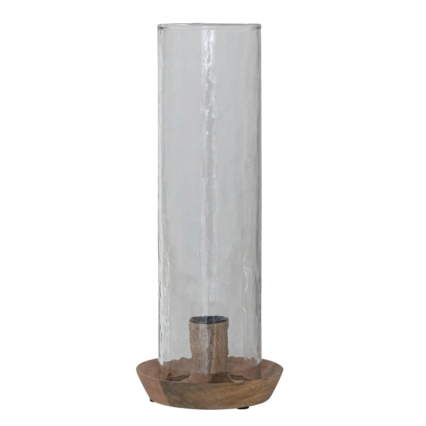 Mango Wood Taper Holder, Feathered Farmhouse