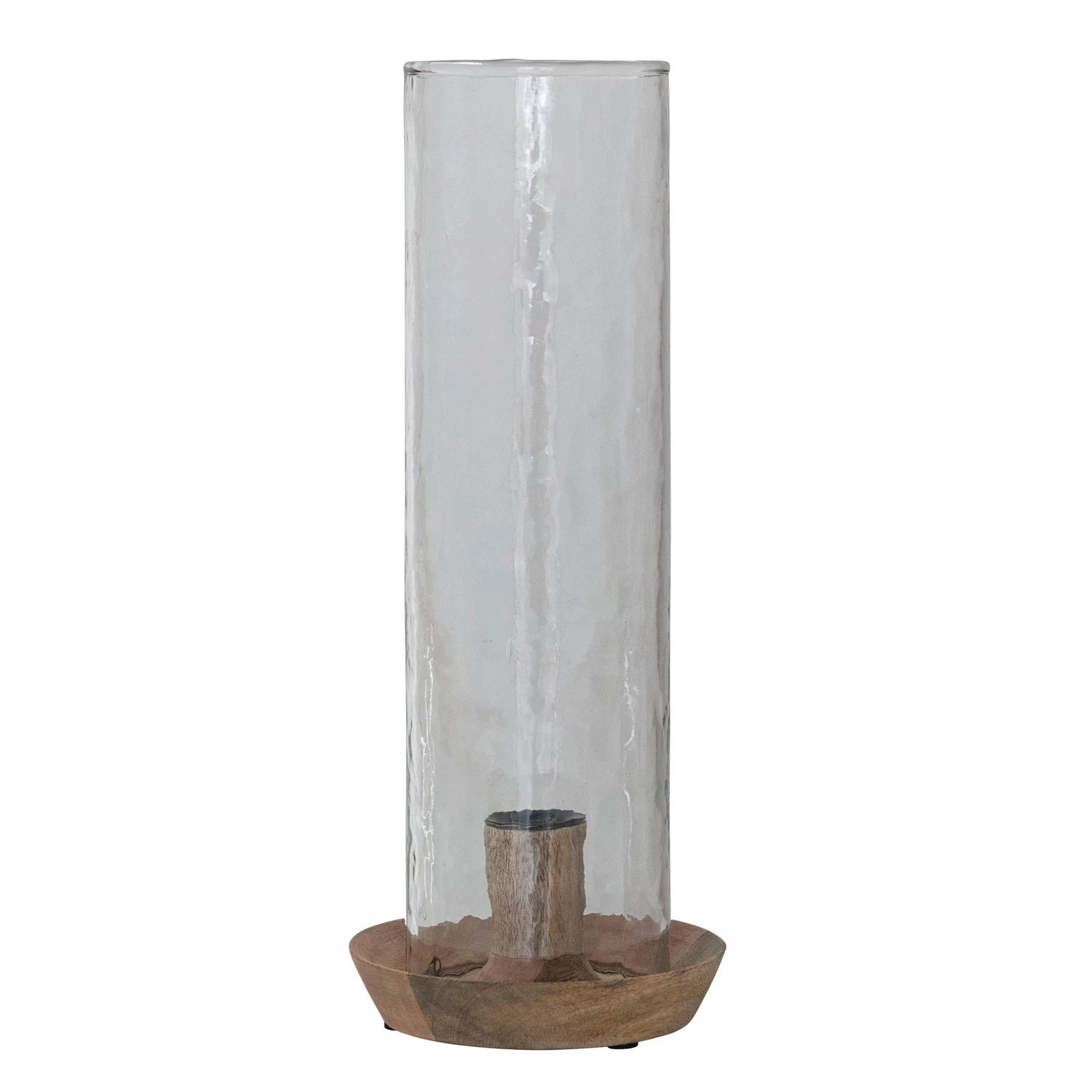 Mango Wood Taper Holder, Feathered Farmhouse