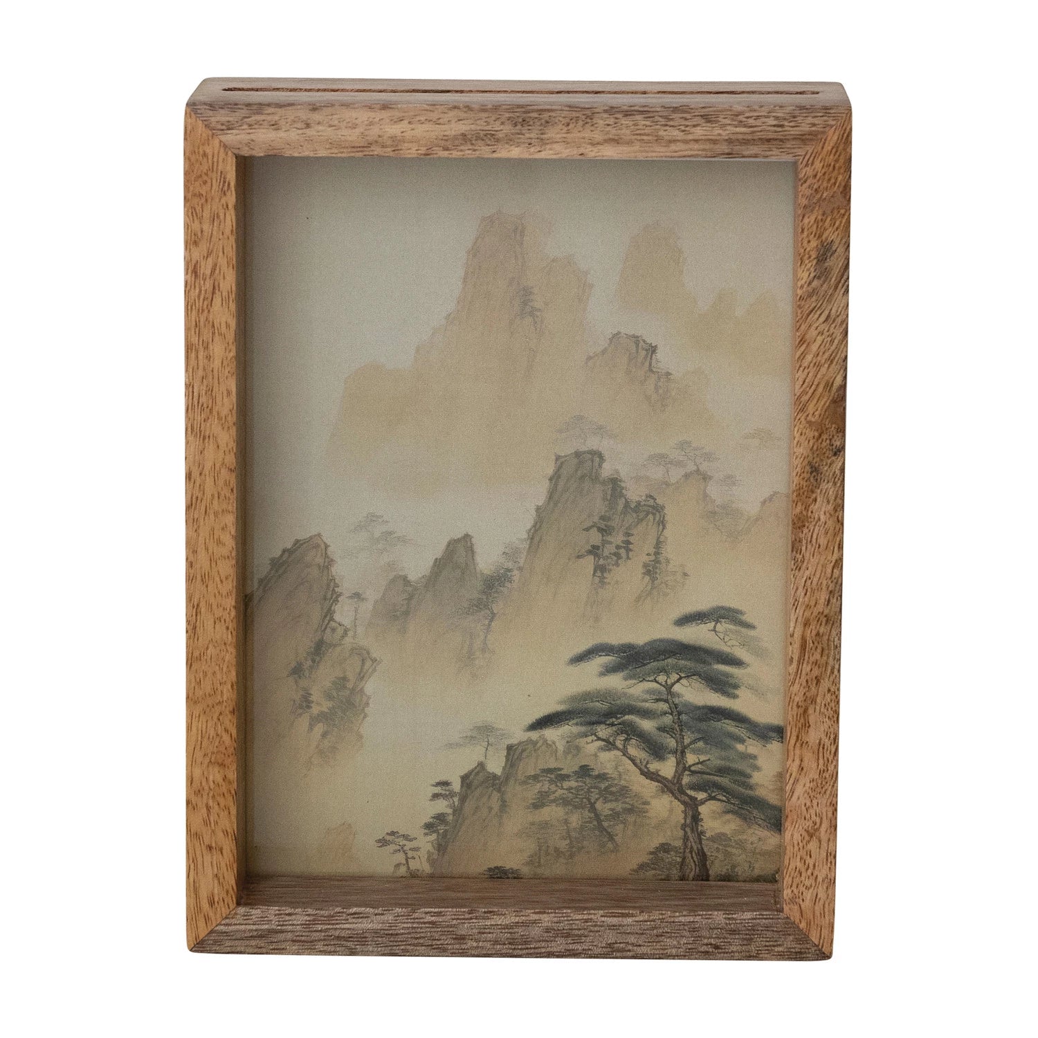 Floating Two-Sided Photo Frame