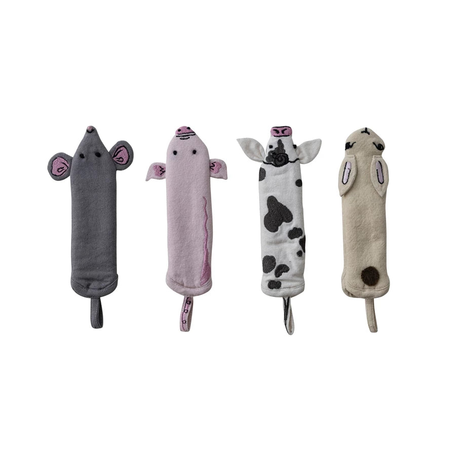 Animal Pot Handle Cover, Feathered Farmhouse