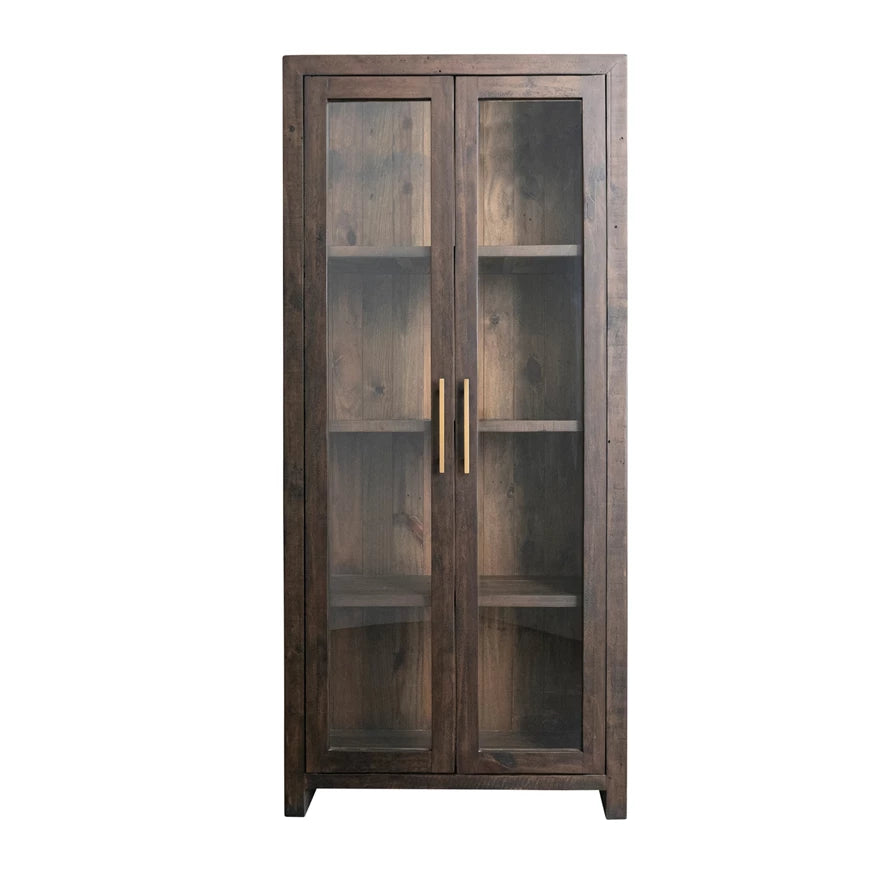 Pine Wood Cabinet, Feathered Farmhouse