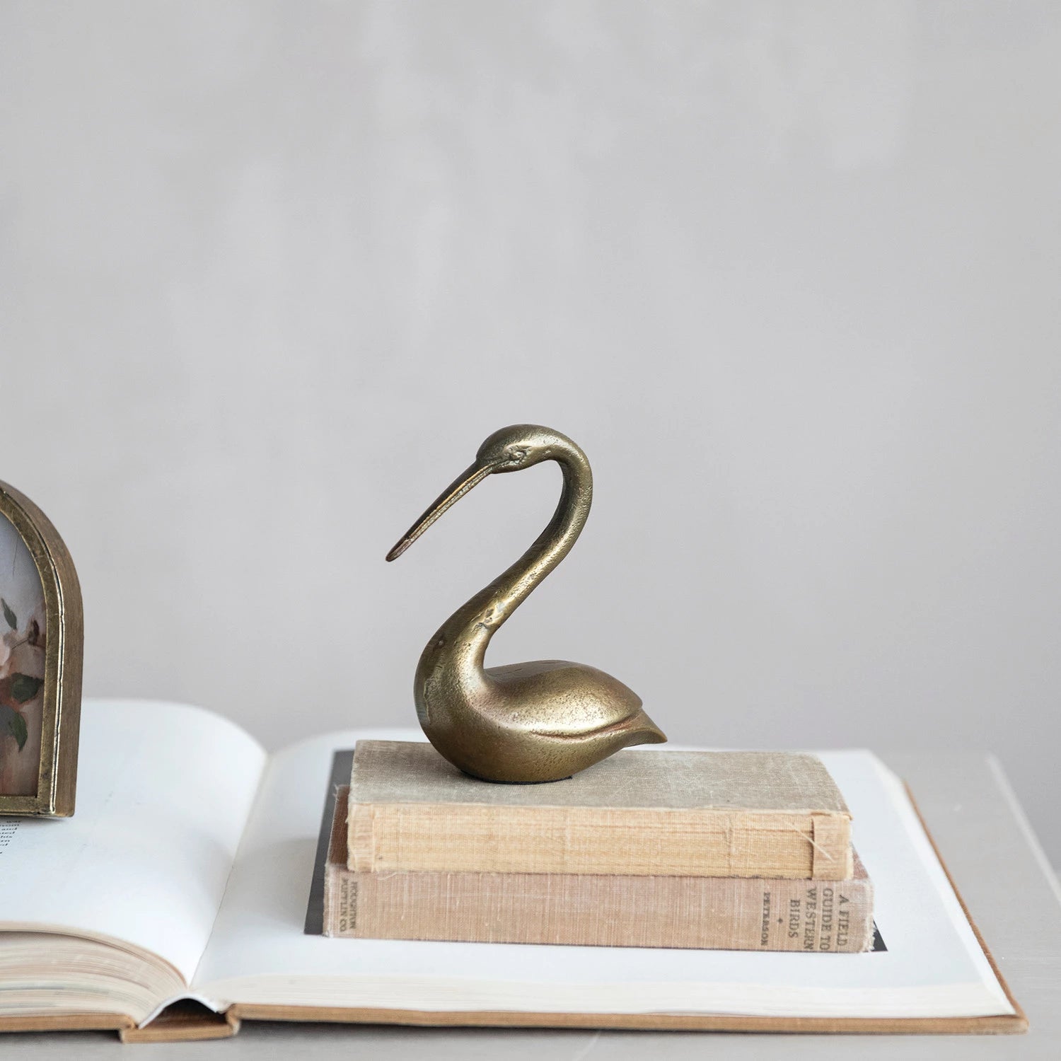 Cast Aluminum Bird, Feathered Farmhouse