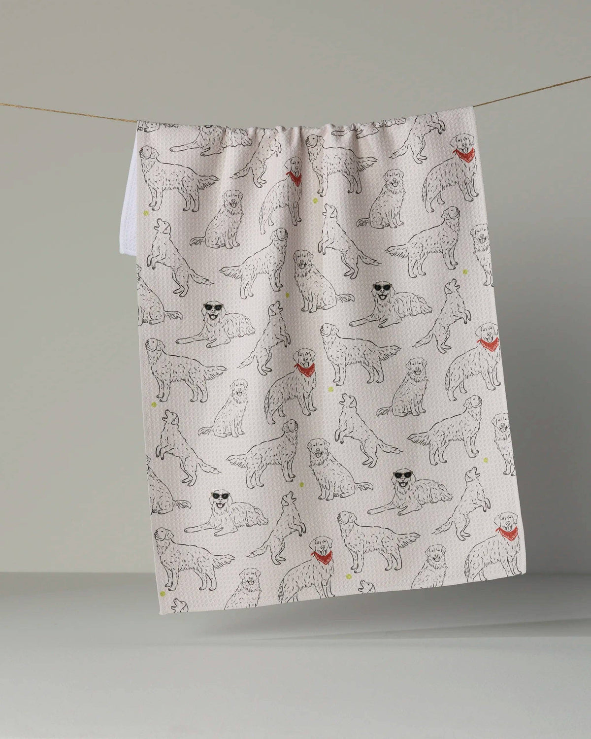 Golden Gang Tea Towel, Feathered Farmhouse