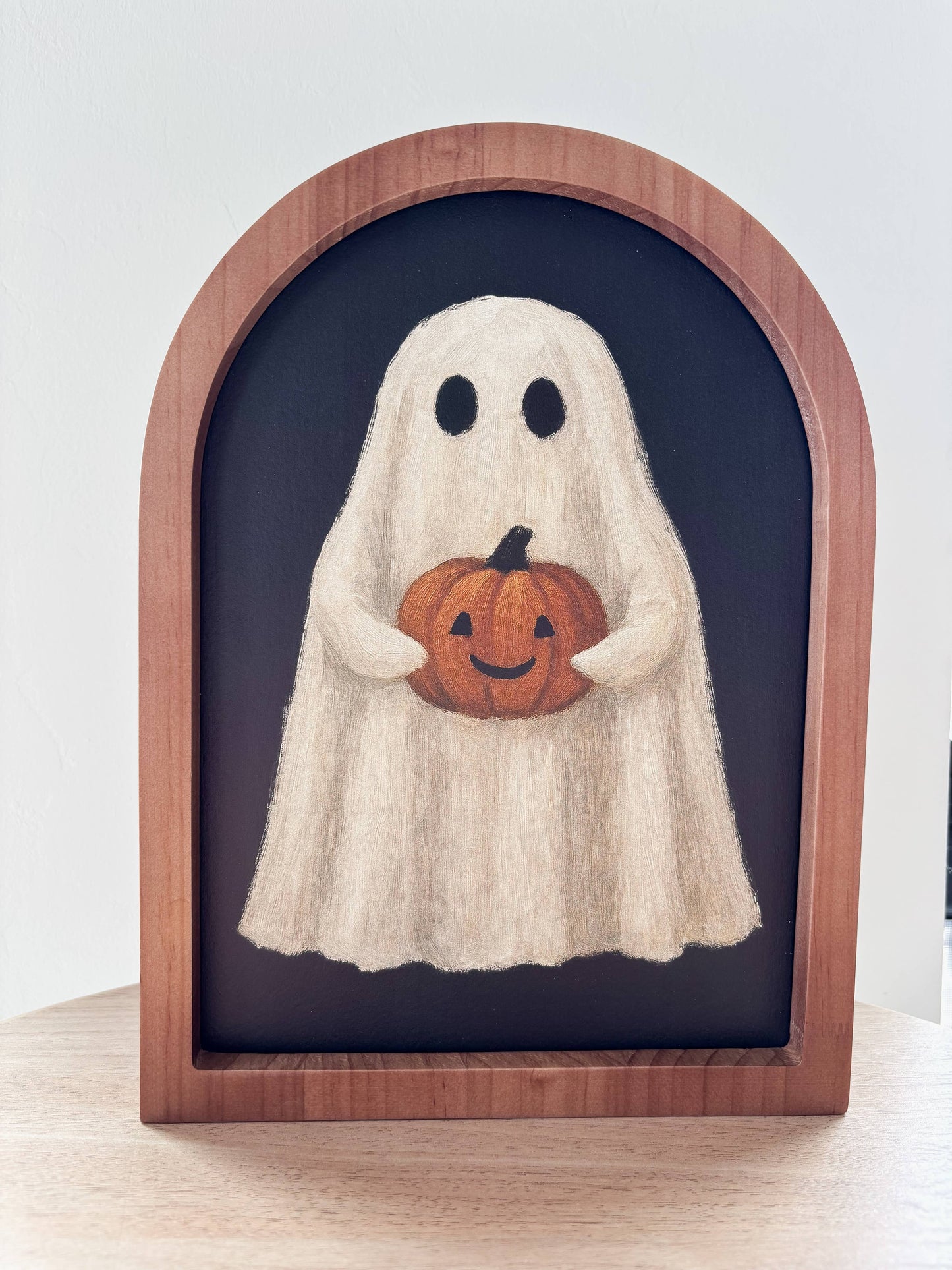 Ghost with Jack O Lantern Arch