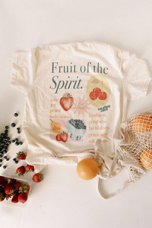 Fruit of the Spirit Graphic Tee, Feathered Farmhouse