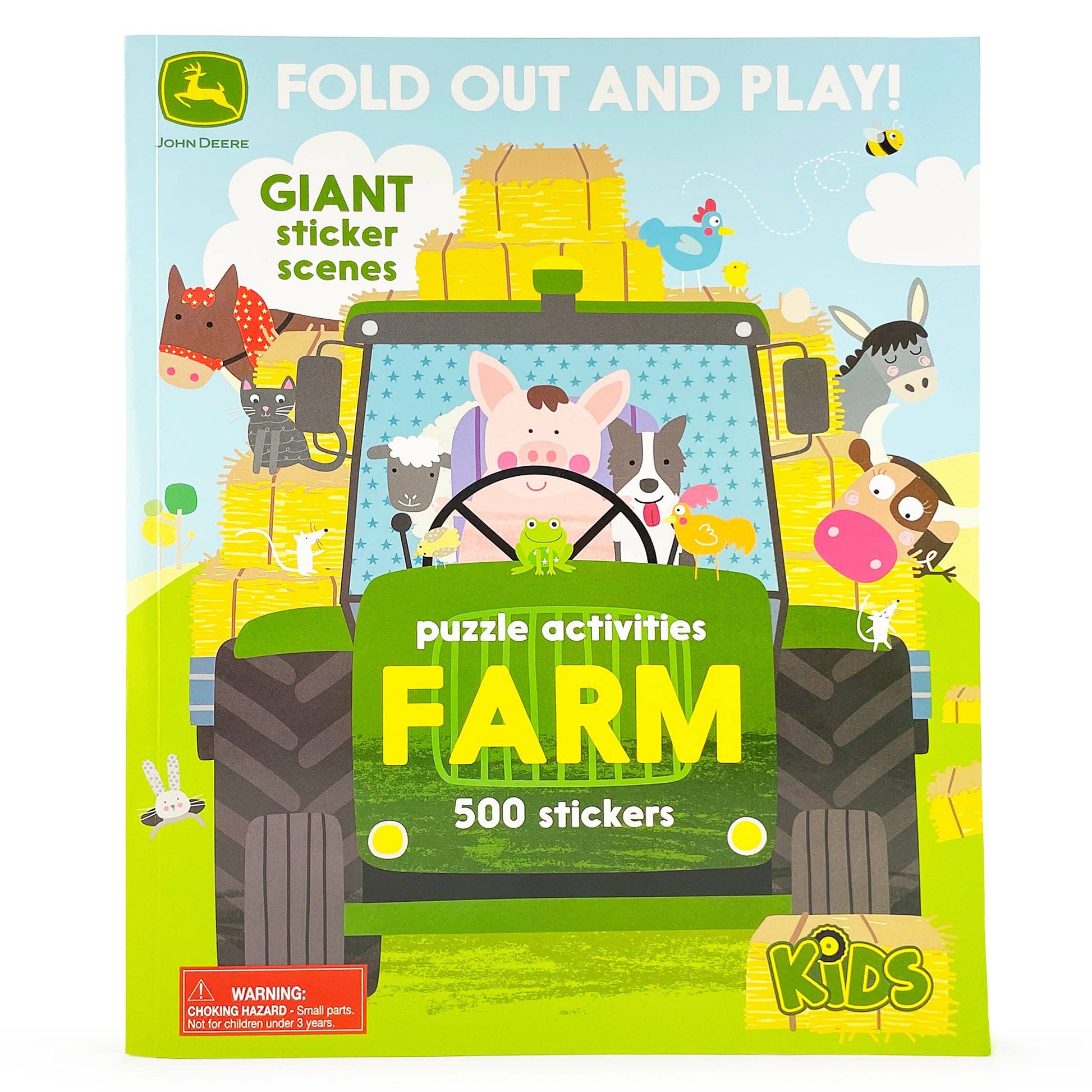 John Deere Kids Farm: 500 Stickers and Puzzle Activities, The Feathered Farmhouse