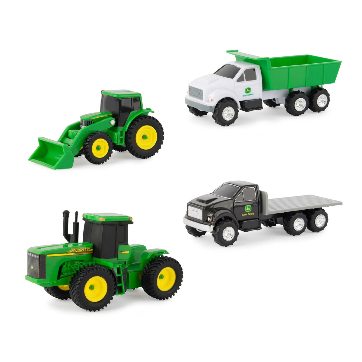 John Deere 4 Piece Farm Machinery Set, Feathered Farmhouse