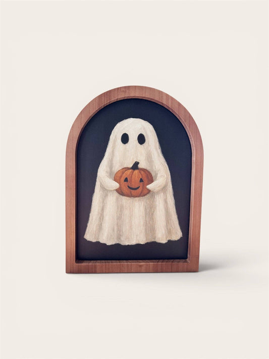 Ghost with Jack O Lantern Arch