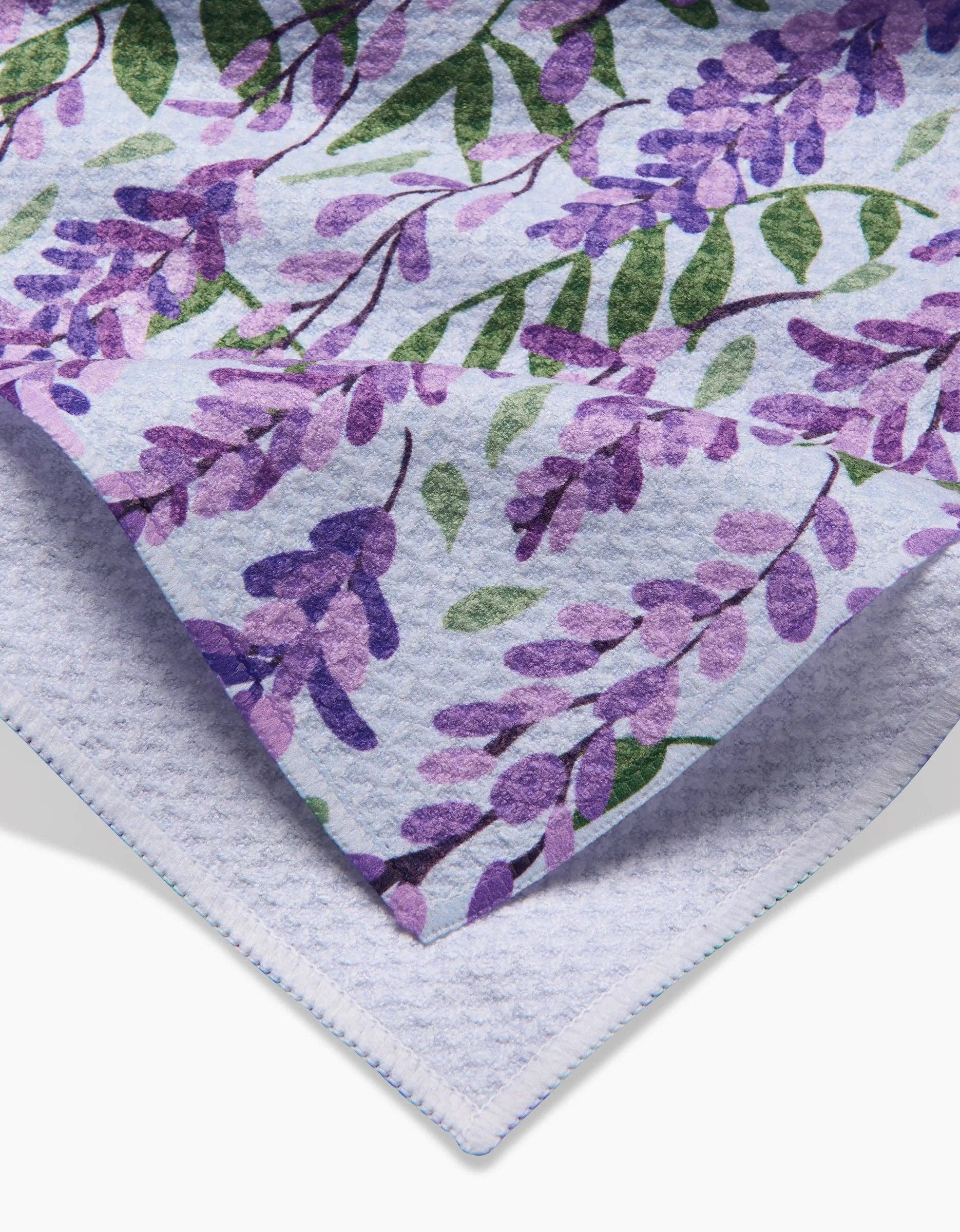 Wisteria Tea Towel, Feathered Farmhouse