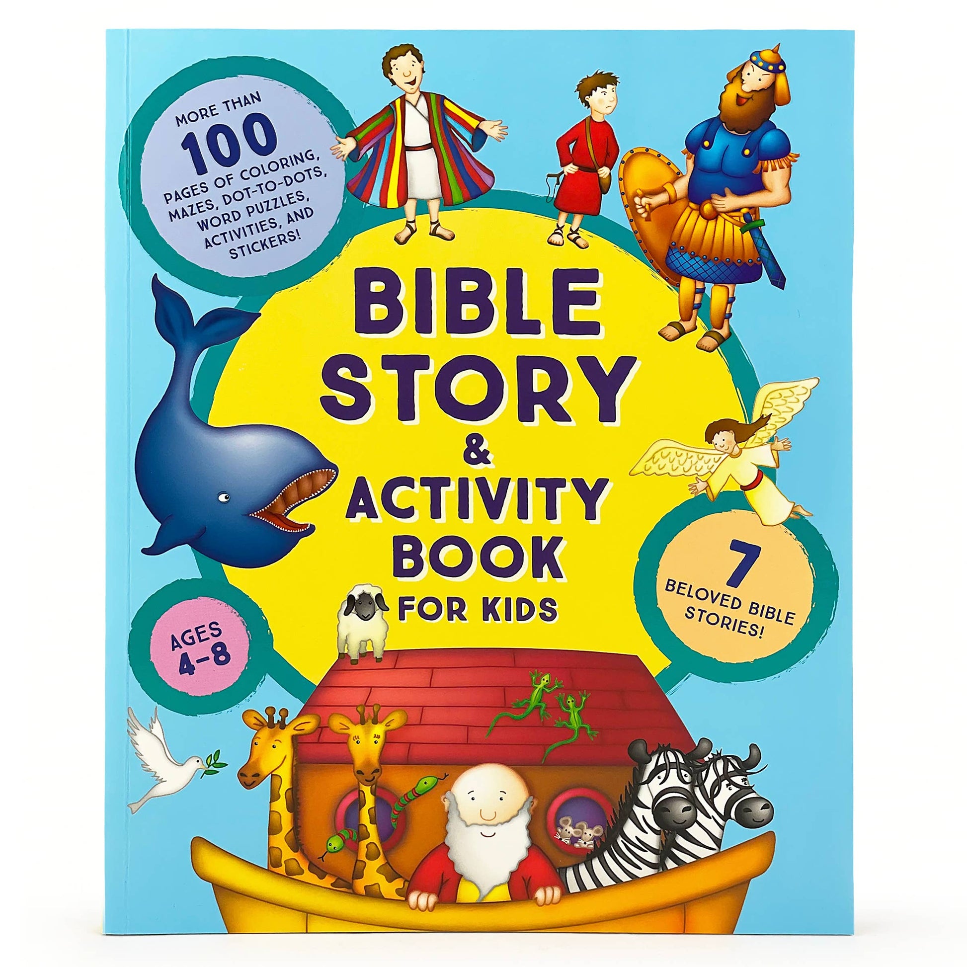 Bible Story and Activity Book for Kids, The Feathered Farmhouse