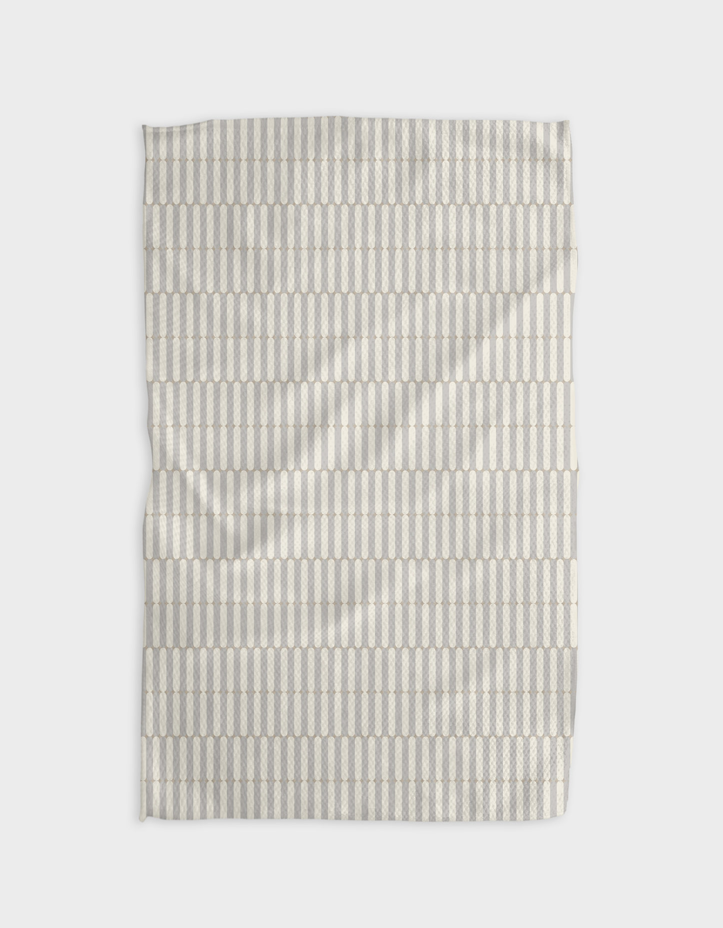 Rideaux Neutre Geometry Tea Towel, Feathered Farmhouse