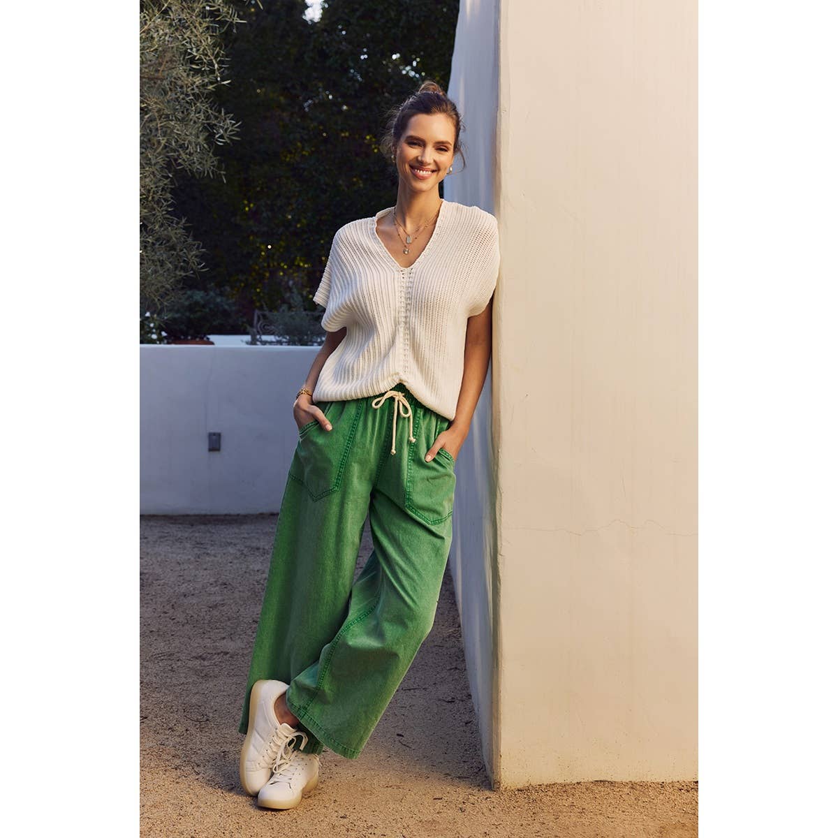 Everyday Comfort Pants, Feathered Farmhouse