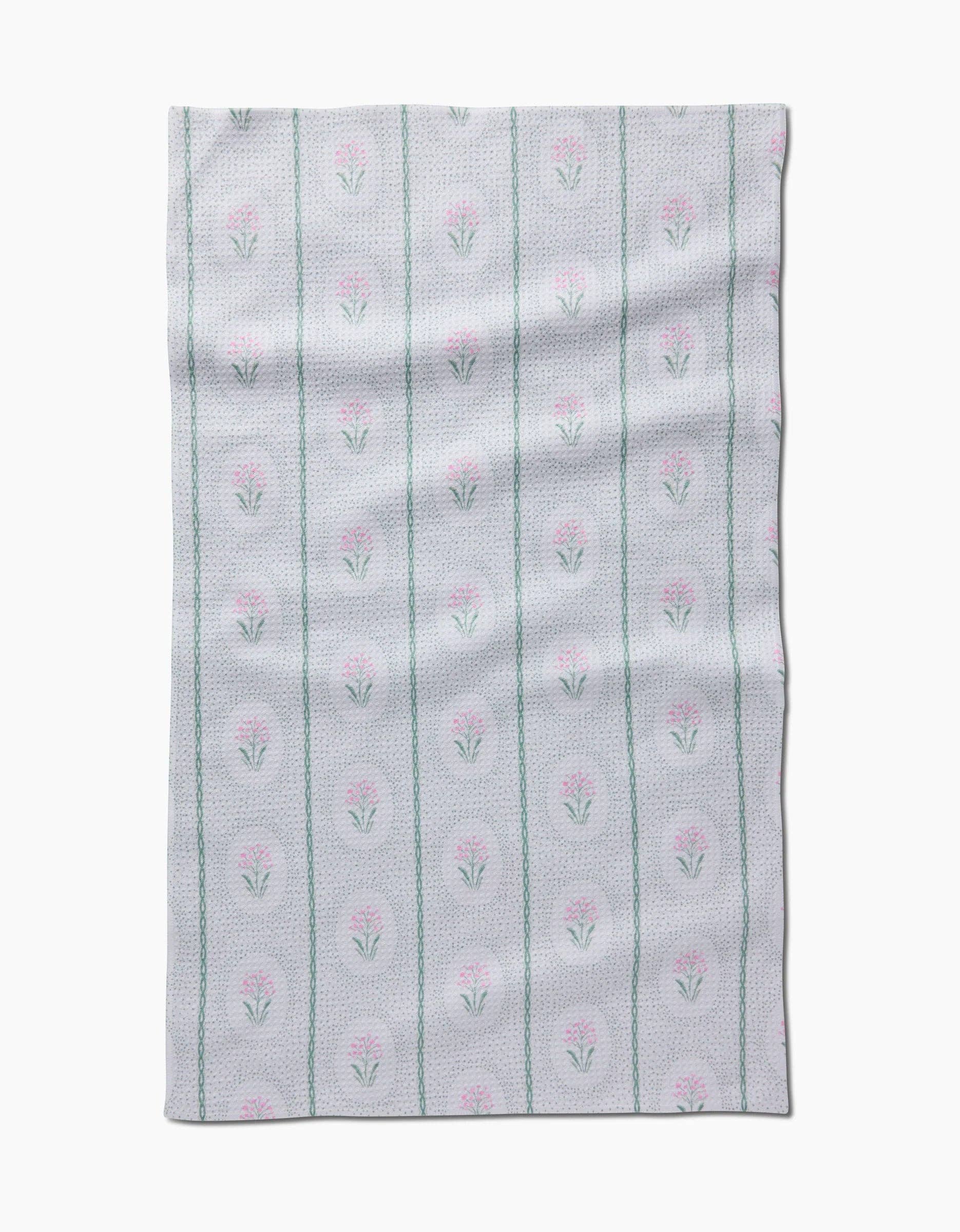 Cottage Dainty Spotted Tea Towel, Feathered Farmhouse