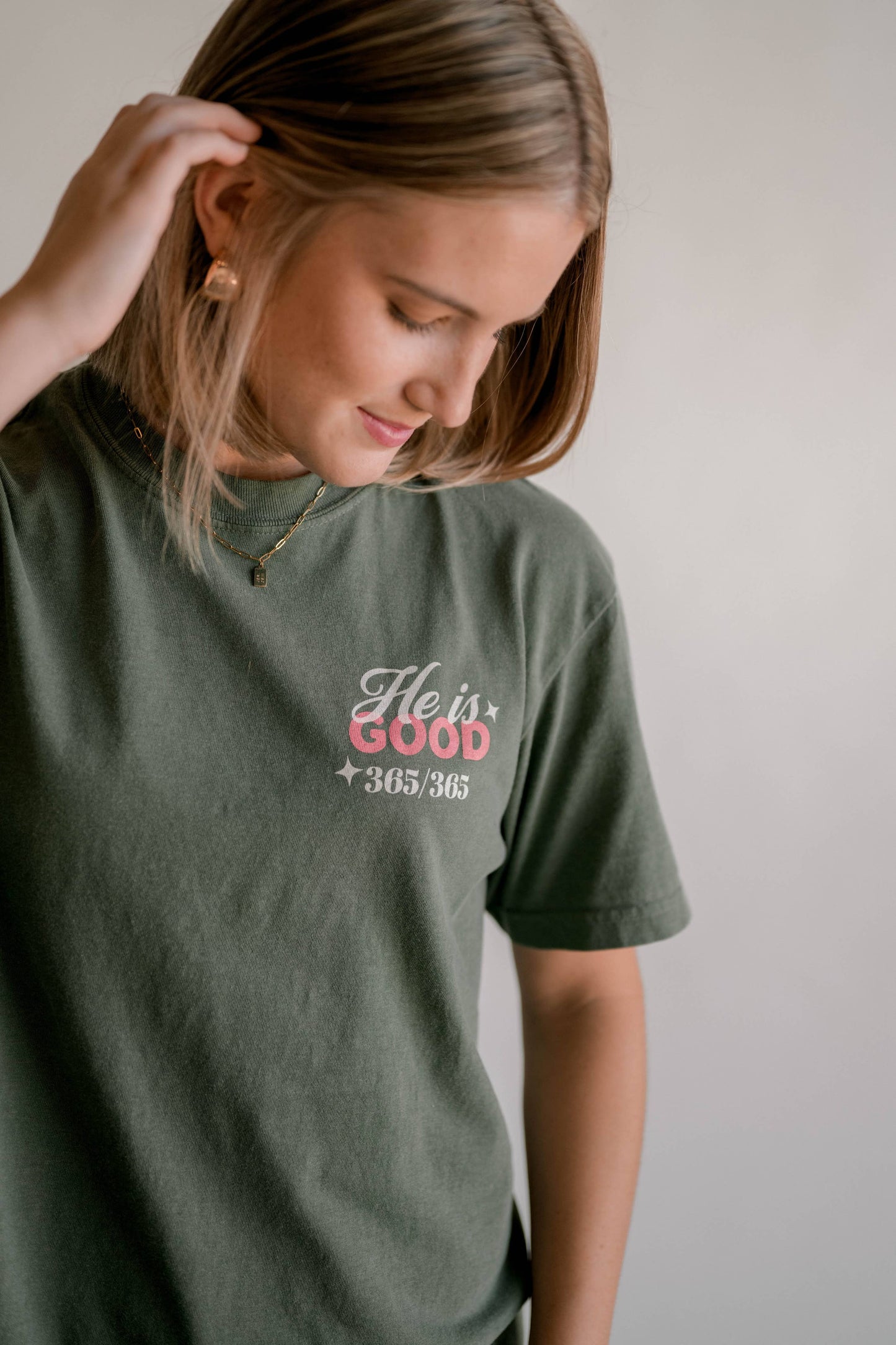 God Is Good Tee, Feathered Farmhouse