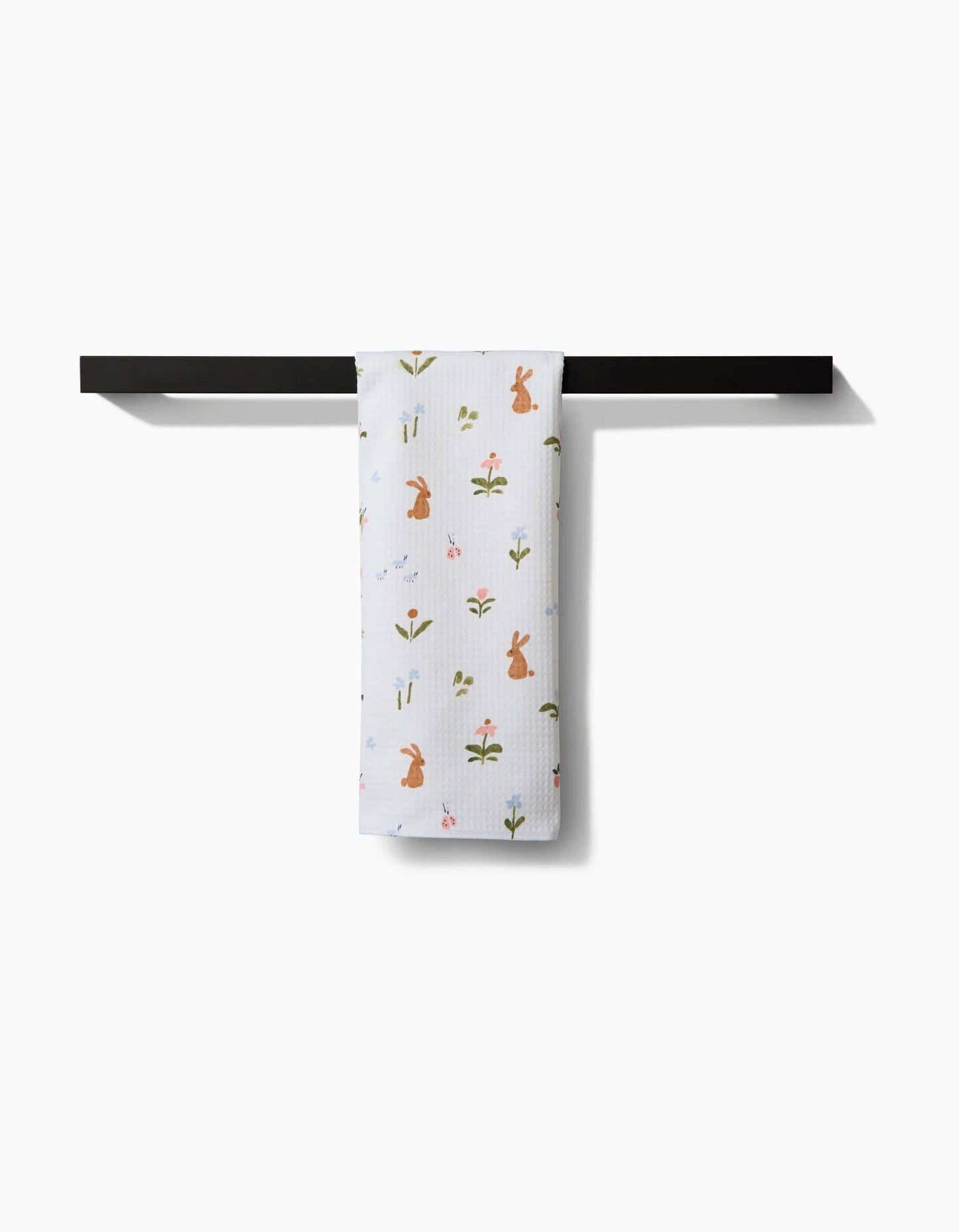 Bunny Blossoms Luxe Hand Towel, Feathered Farmhouse