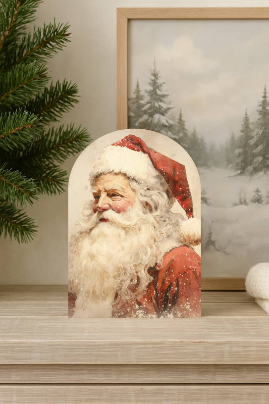 Nostalgic Santa Arch, Feathered Farmhouse